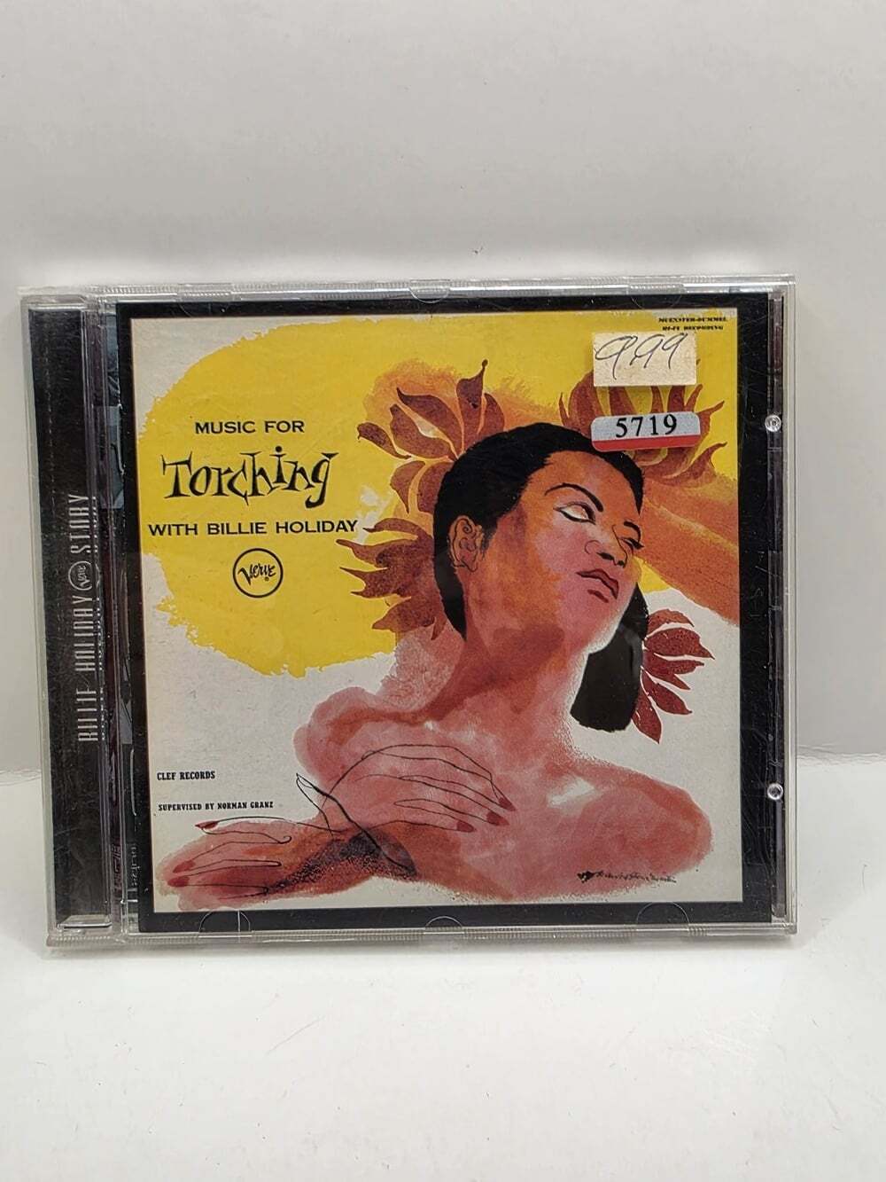 Billie Holiday - Music for Torching CD 1995 Jazz Verve Clef Story Vol 5
